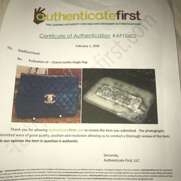 (SOLD)CHANEL authentic handbag - Picture 8 of 8